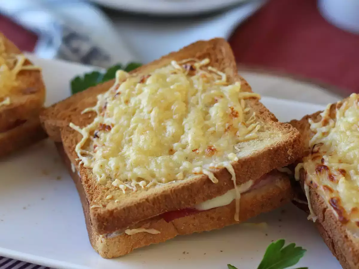 Croque monsieur with air fryer - photo 5