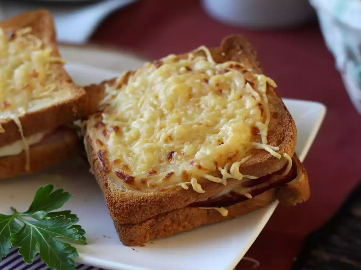 Croque monsieur with airfryer - photo 2