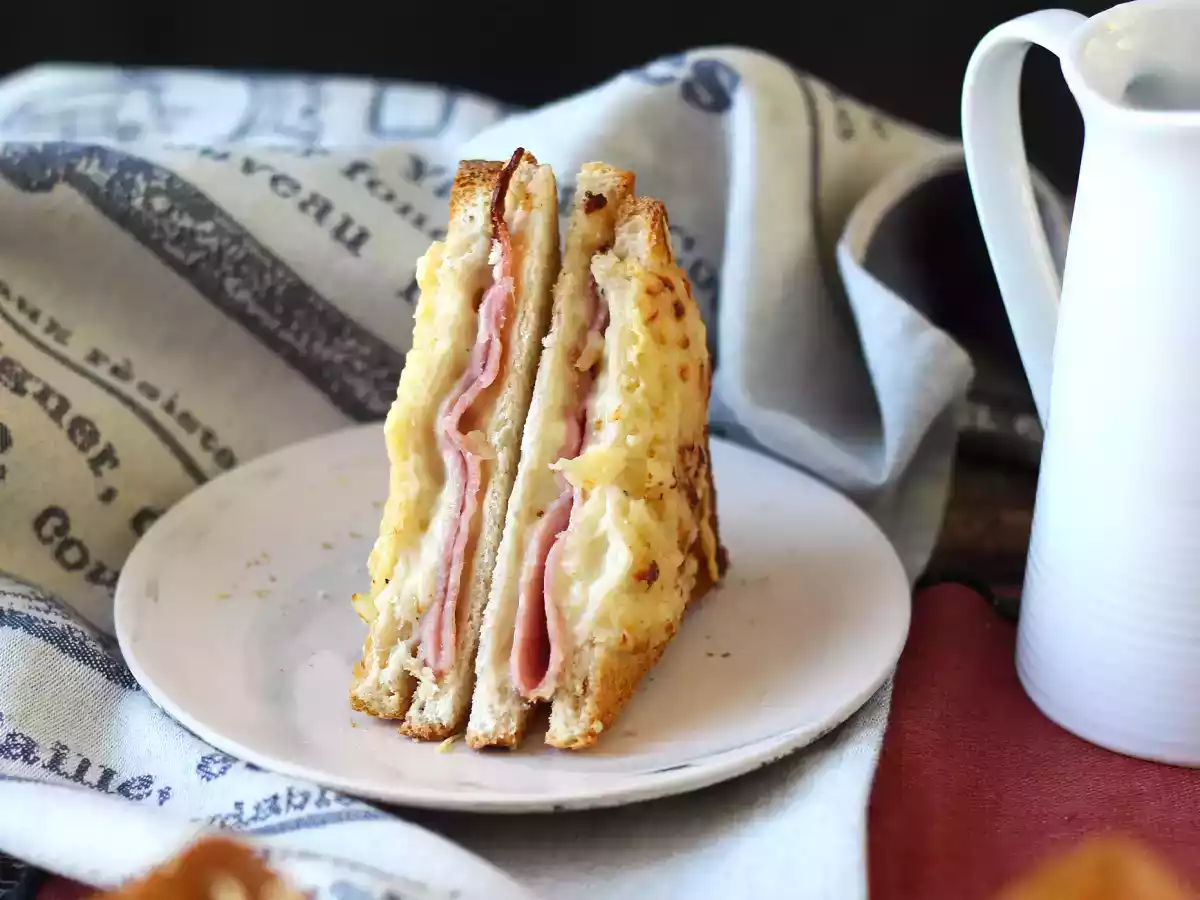 Croque monsieur with airfryer - photo 3