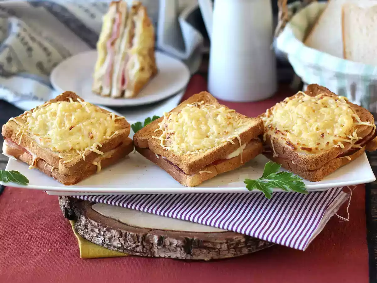 Croque monsieur with airfryer - photo 4