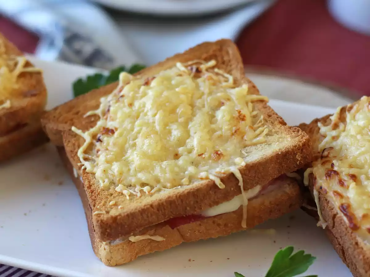 Croque monsieur with airfryer - photo 5