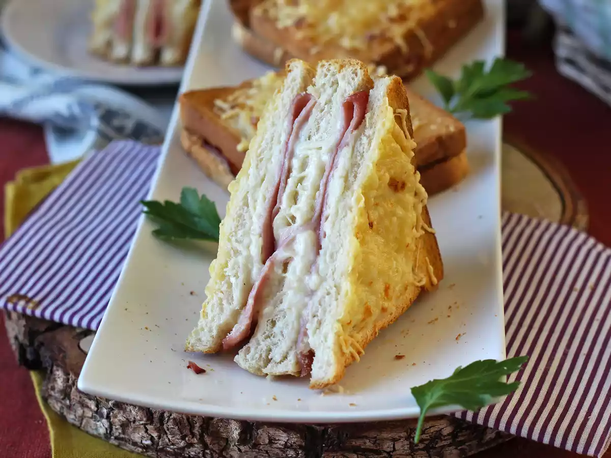 Croque monsieur with airfryer - photo 6