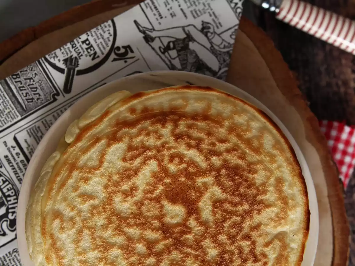 Croque pancakes with ham and cheese - video recipe! - photo 5
