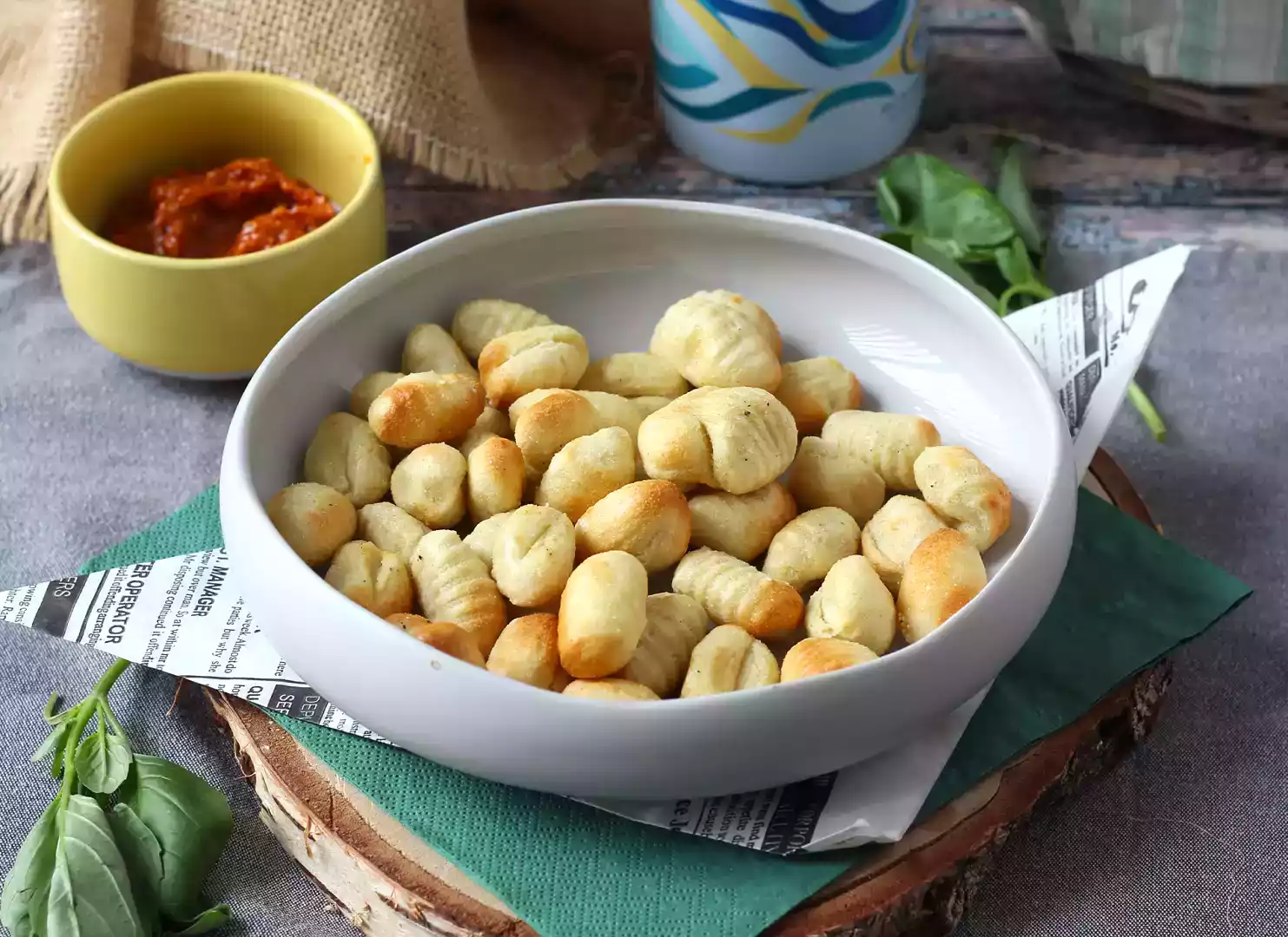 Airfryer gnocchi recipe: crunchy, soft, ready in 10 mins