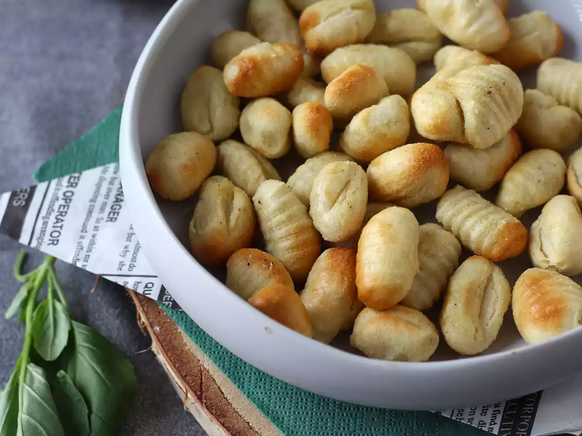 Crunchy and soft airfryer gnocchi ready in just 10 minutes! - photo 2