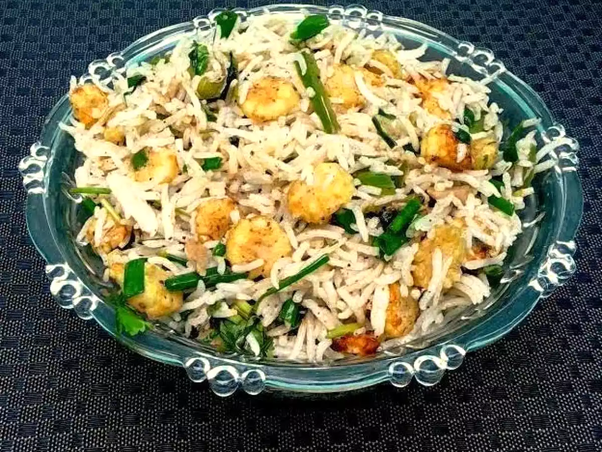 Crunchy Baby Corn Fried Rice