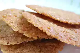 Eggless crunchy flat horlicks cookies recipe
