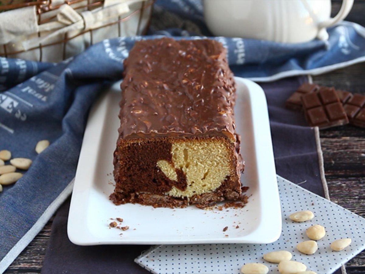 Crunchy marble cake - photo 2