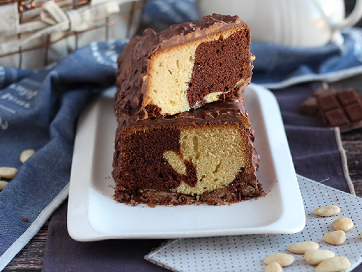 Crunchy marble cake - photo 3