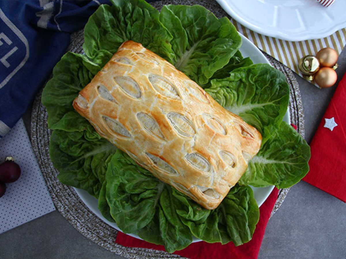 Crusted salmon with spinach and mozzarella - photo 3