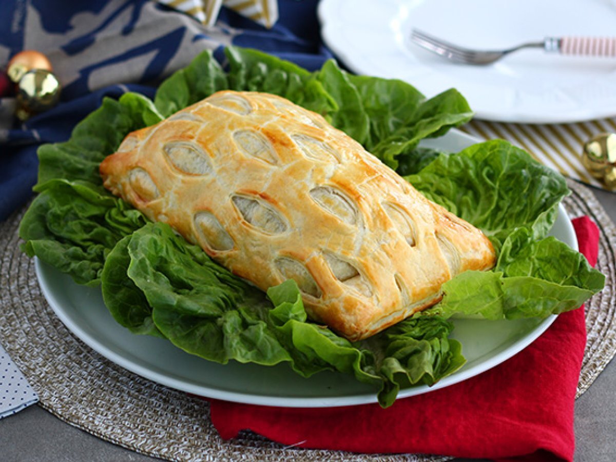 Crusted salmon with spinach and mozzarella - photo 5