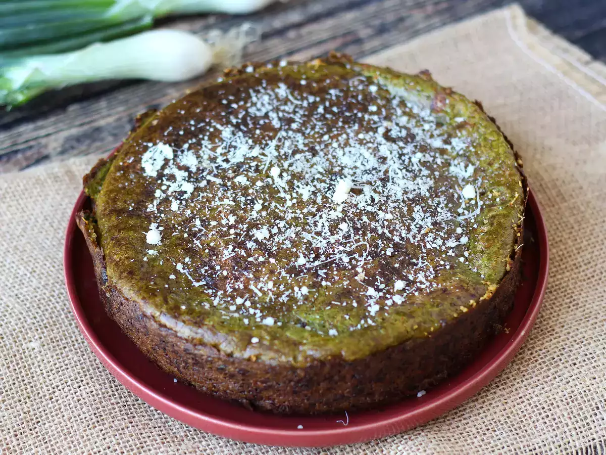 Crustless quiche with spinach and Gouda - photo 2