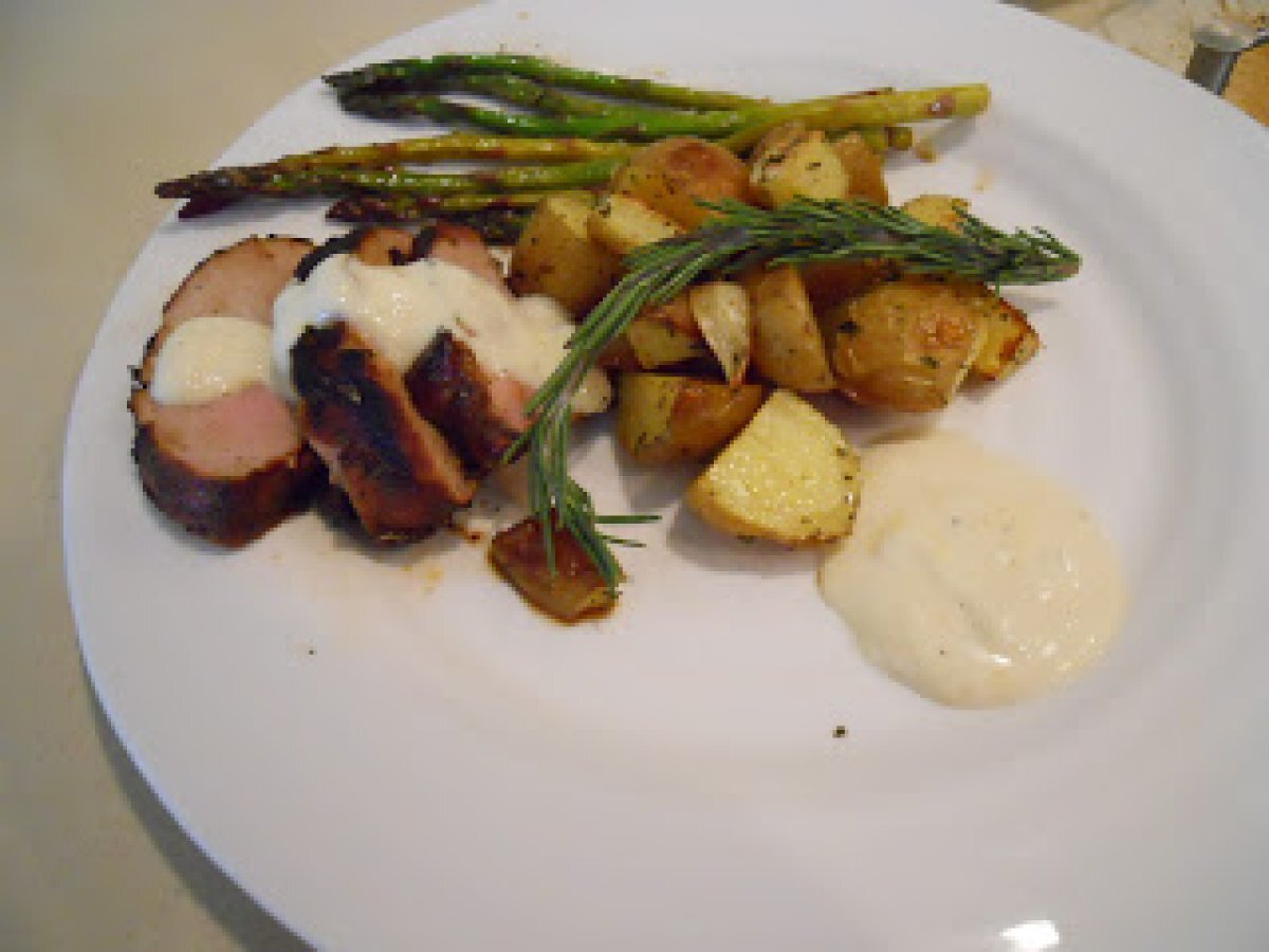 Cuban Grilled Pork Loin with Mojo Mayo - photo 3