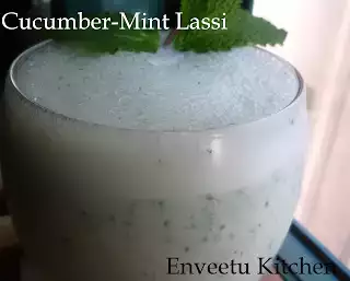 Cucumber-mint lassi recipe
