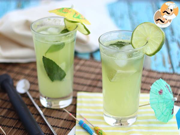 Cucumber mojito, alcohol-free cocktail