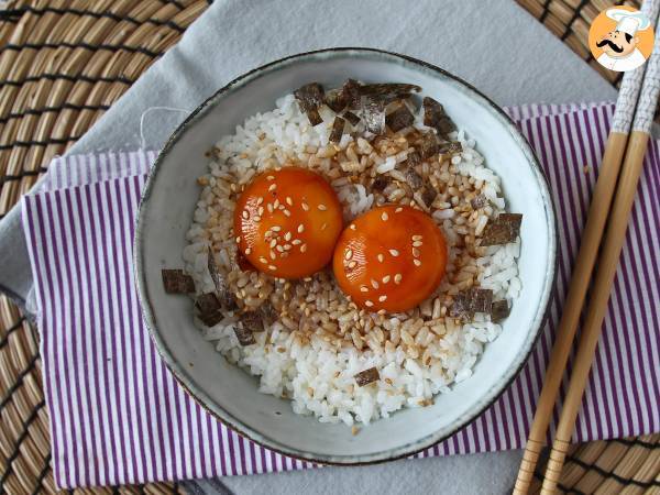 Cured egg yolks in soy sauce - photo 6