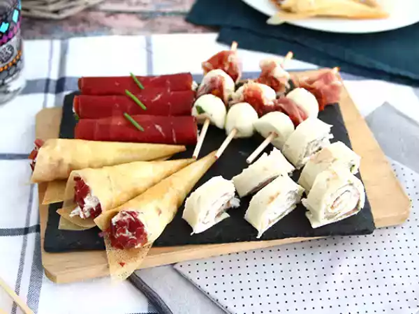 Recipe Cured meat appetizers quartet