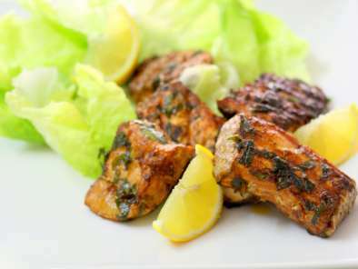 Curry Leaves Grilled Salmon