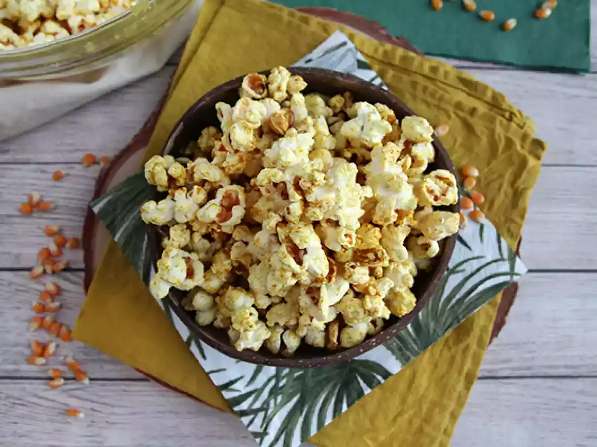 Curry popcorn - photo 2