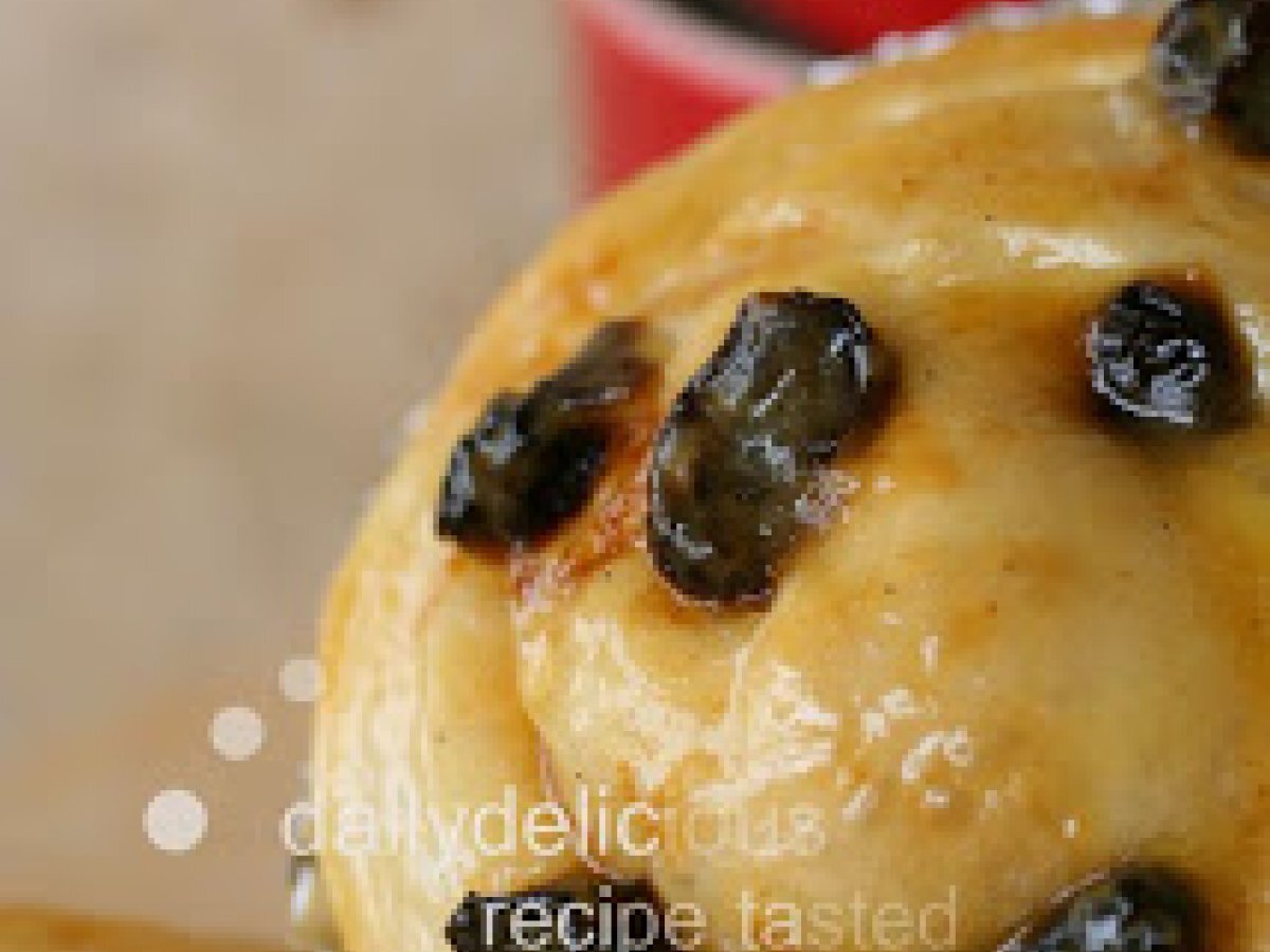 Custard Raisin Bread: Soft and sweet bread, I know that you will love it! - photo 2