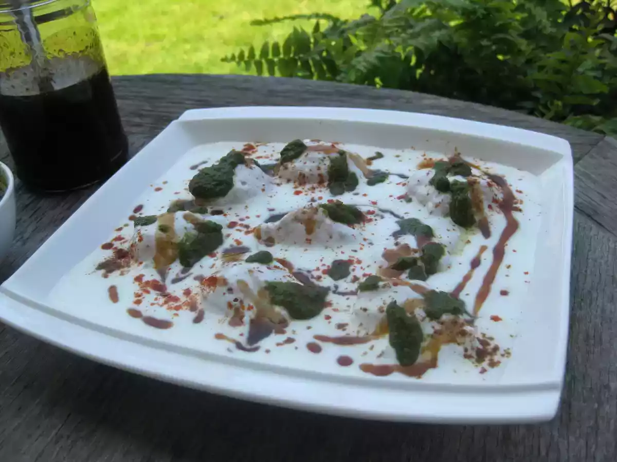 Dahi Bhallay / Lentil Balls in Yogurt