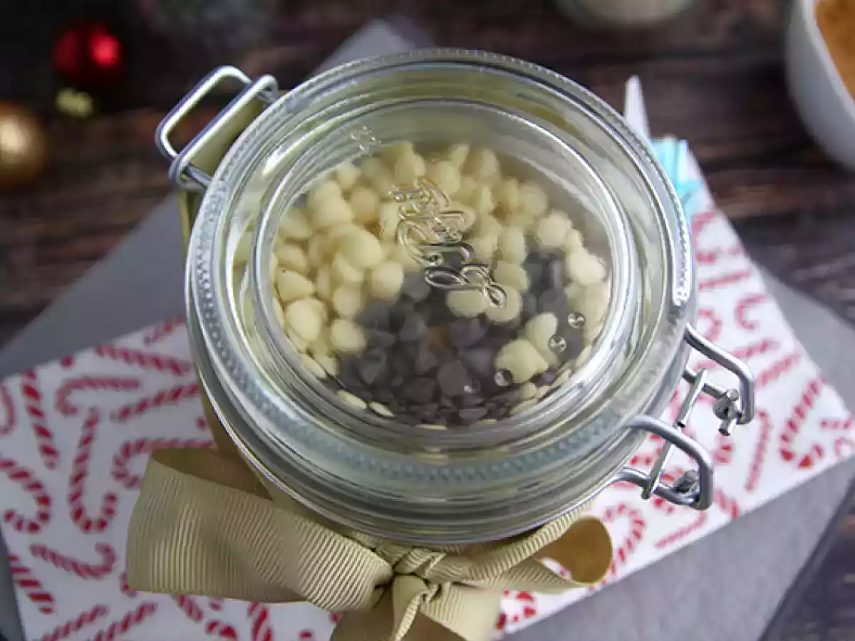 Dark and white chocolate rice pudding kit - photo 5