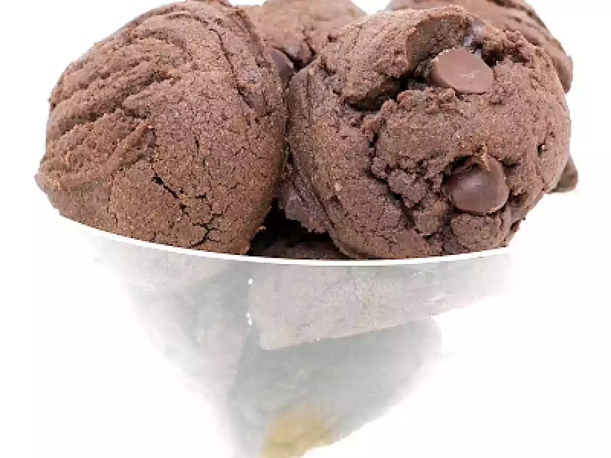 Dark Chocolate Peanut Butter Chocolate Chip Cookies