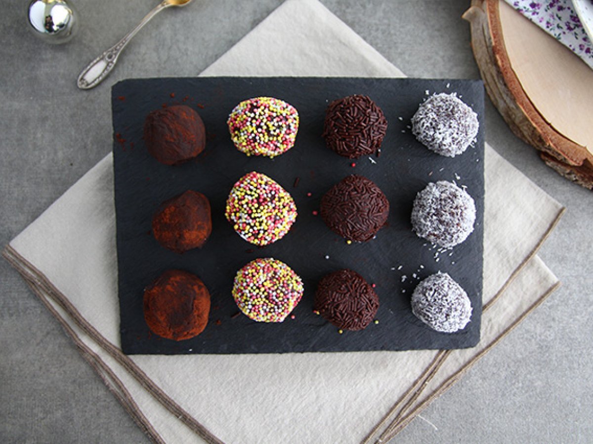 Dark Chocolate Truffles