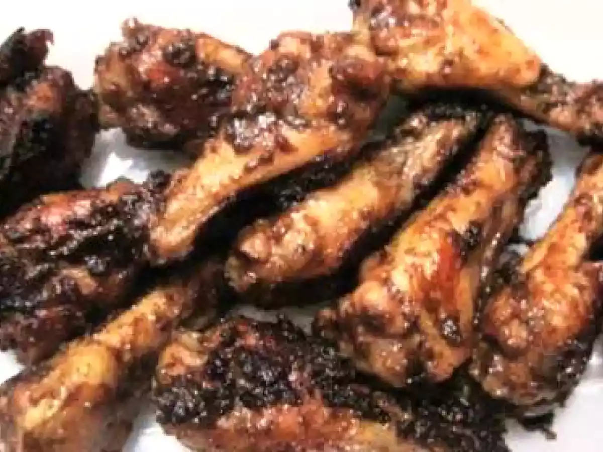 Dark Sweet Chicken Wings