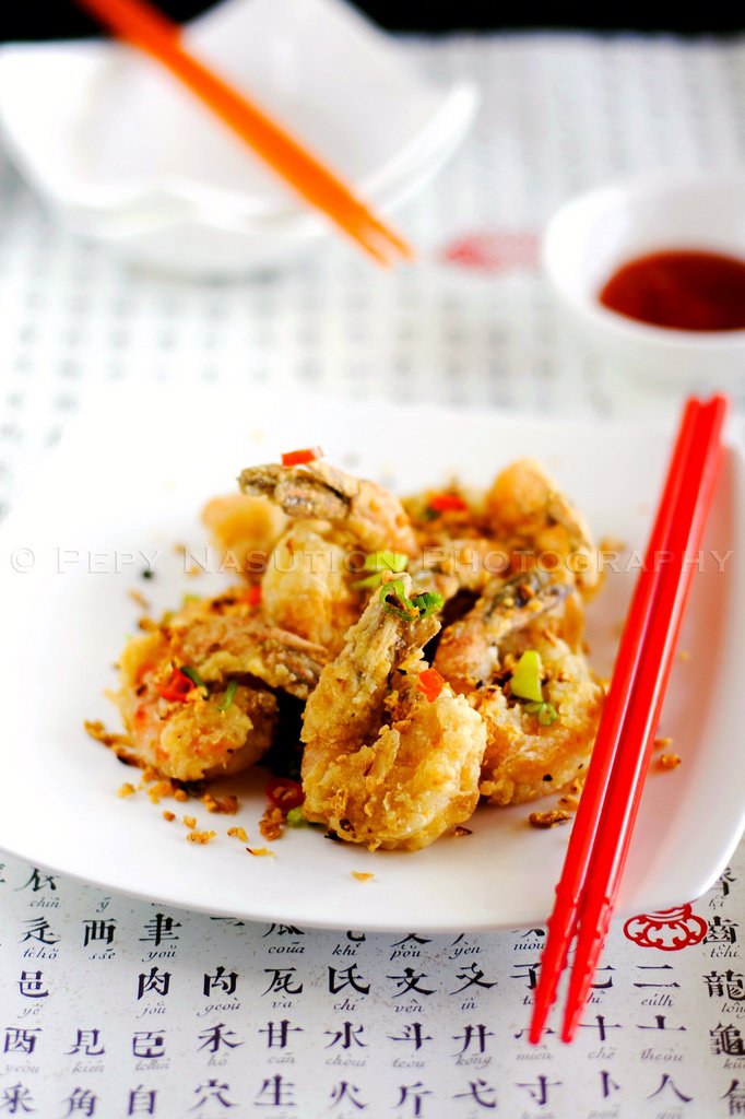 Deep fried shrimp recipe - super duper garlicky delight