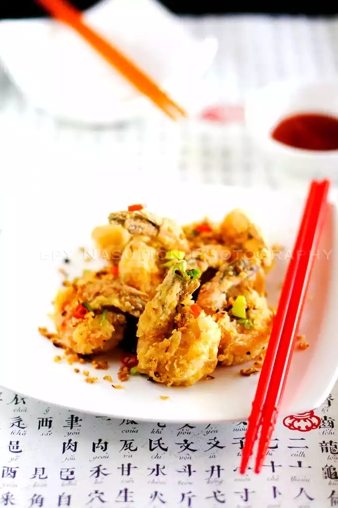 Deep fried shrimp recipe - super duper garlicky delight