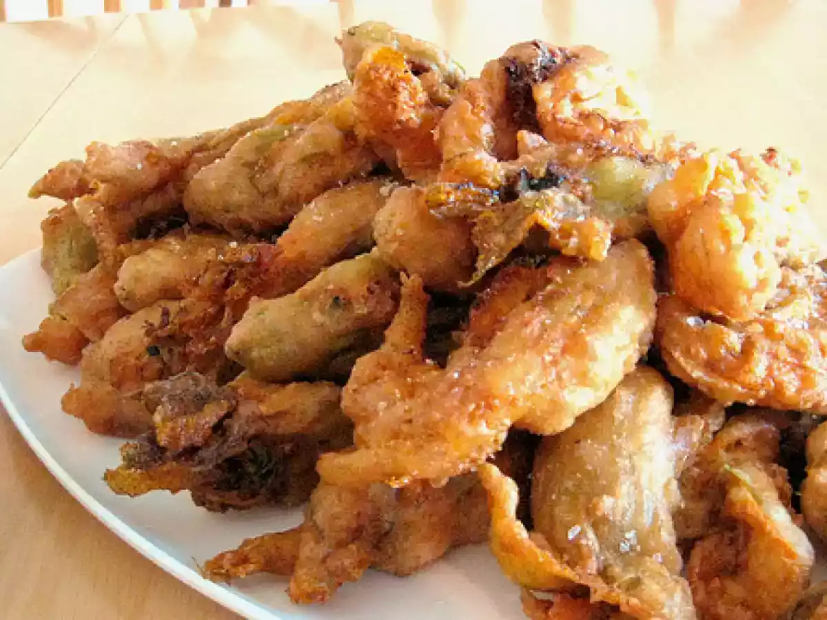 Deep-Fried Zucchini Flowers