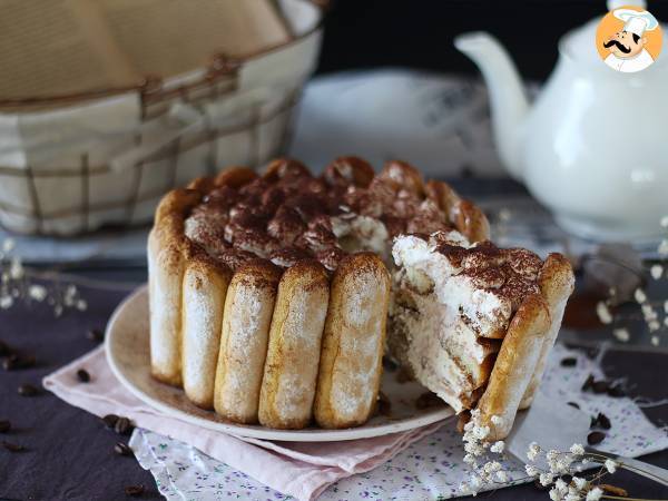 Delicious eggless tiramisu charlotte - photo 6