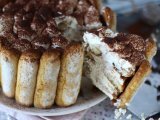 Delicious eggless tiramisu charlotte, photo 3