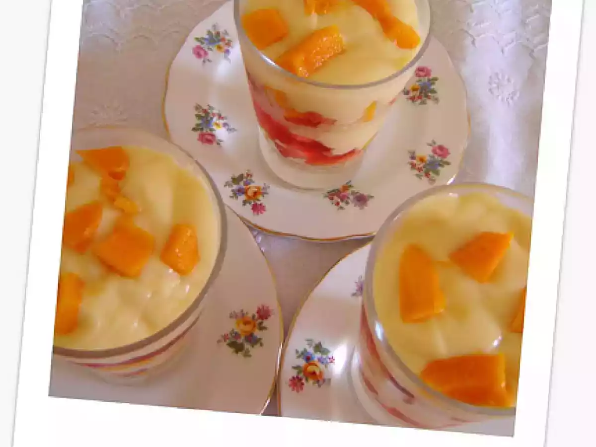 Delicious Summer Mango-Strawberry Trifle - photo 2