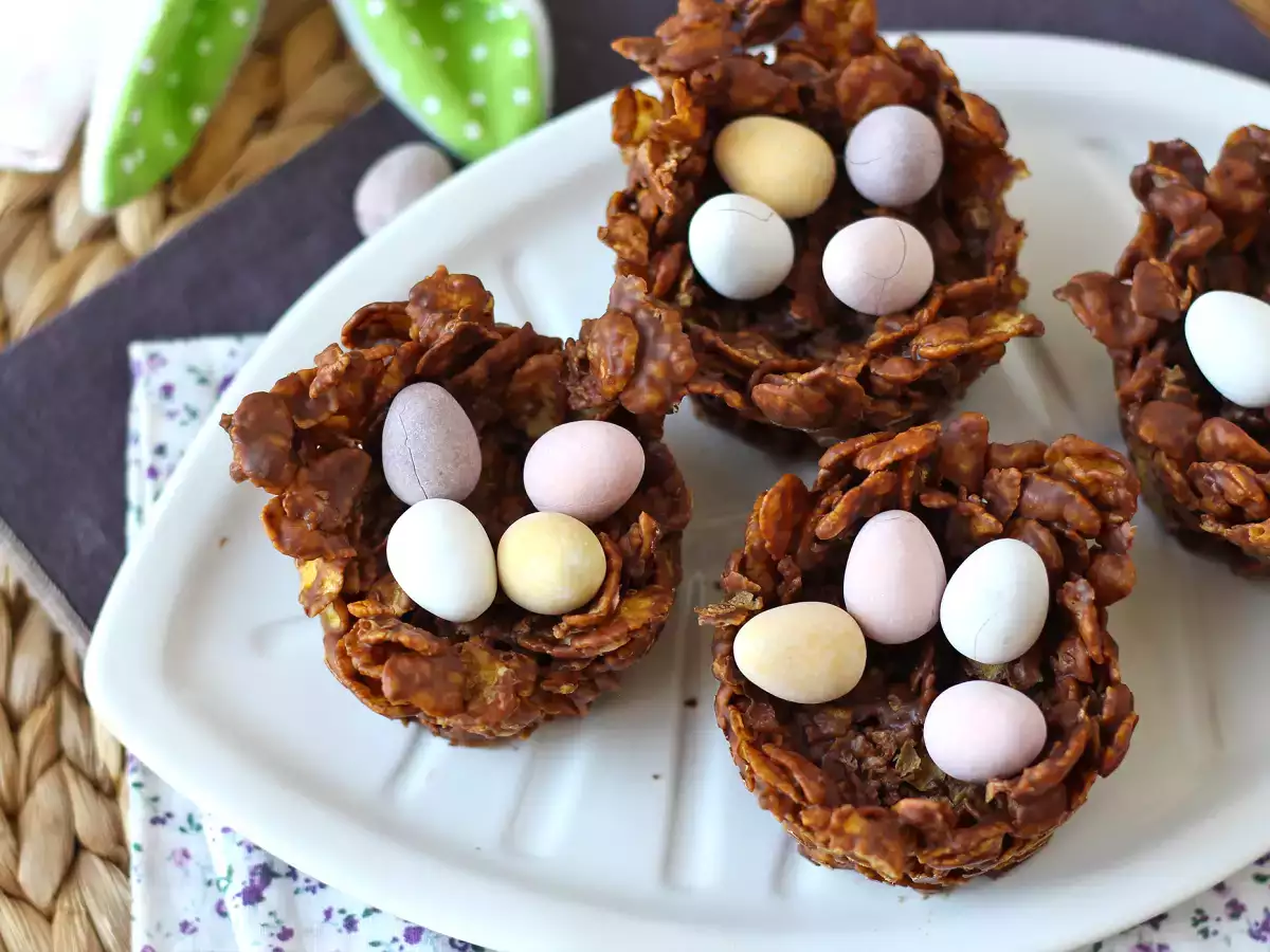 Desert roses Easter nests - photo 7