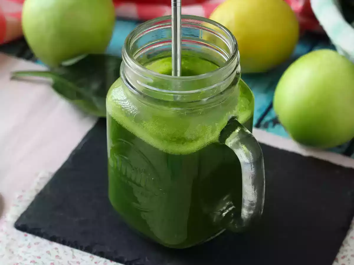 Detox juice in a blender, for maximum vitamins! - photo 3