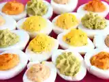 Deviled eggs, 4 variations, photo 1