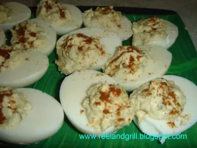 Deviled Eggs or Eggs Mimosa or Salad Eggs (Rellenong Itlog)