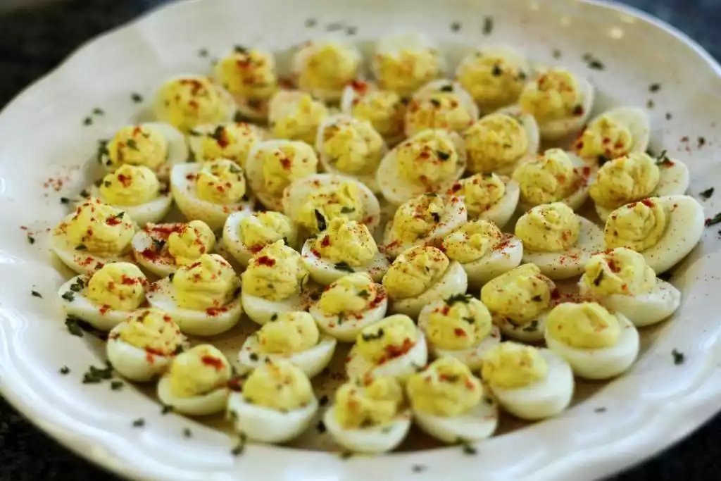 Deviled quail eggs recipe