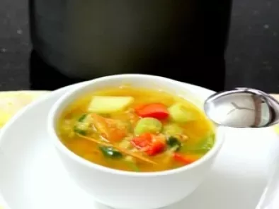 Dhal (Lentil) Vegetable Soup