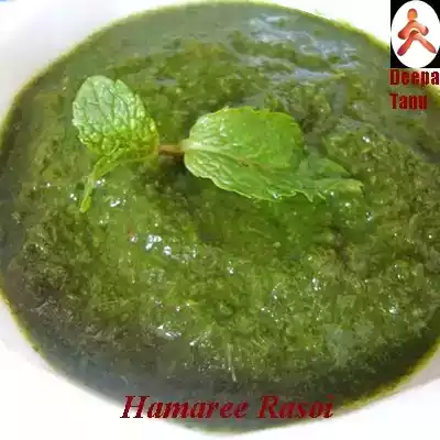 Dhaniya chutney recipe (dhonepatar chatni)