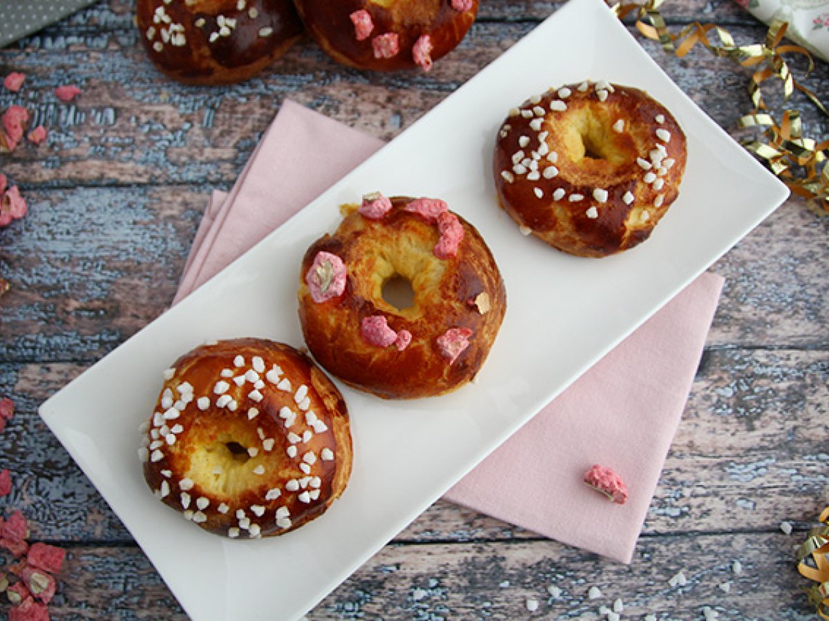 Donut brioche : Mini brioches to celebrate Epiphany ! - photo 3