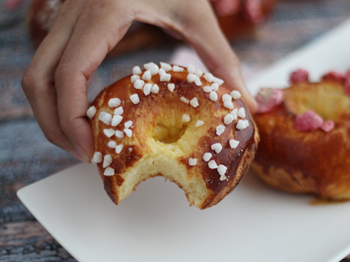 Donut brioche : Mini brioches to celebrate Epiphany ! - photo 4