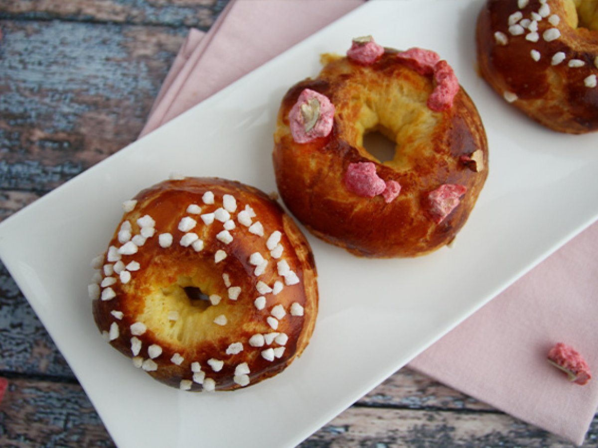 Donut brioche : Mini brioches to celebrate Epiphany ! - photo 5