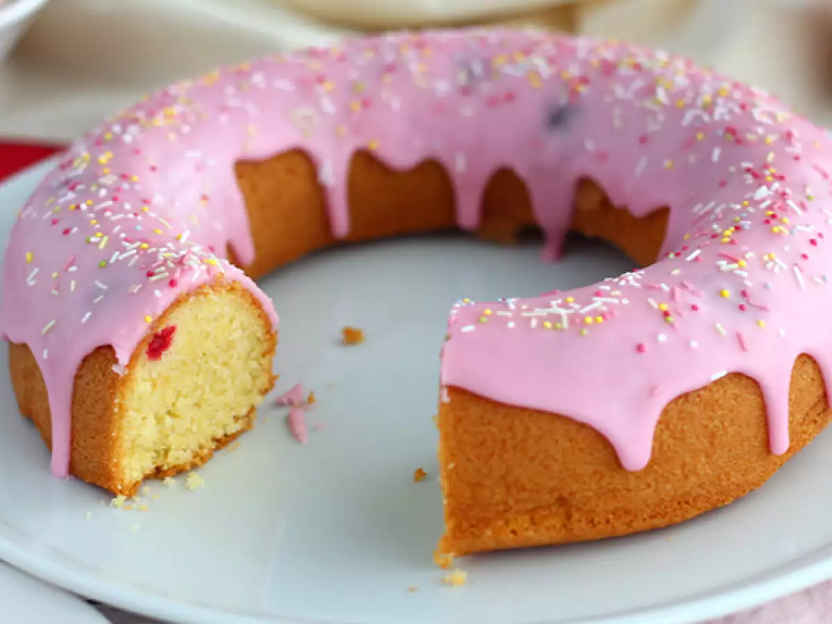 Donut cake - photo 3