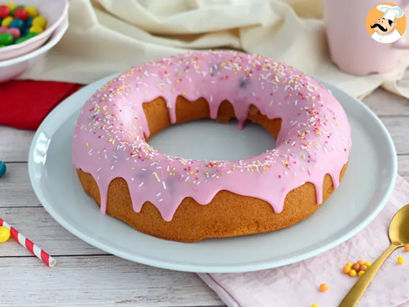 Donut cake (giant XXL donut), photo 1