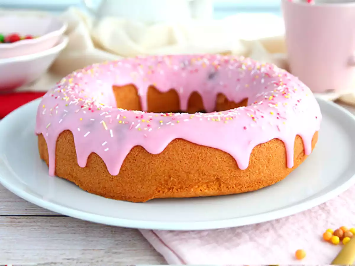 Donut cake (giant xxl donut) - photo 4