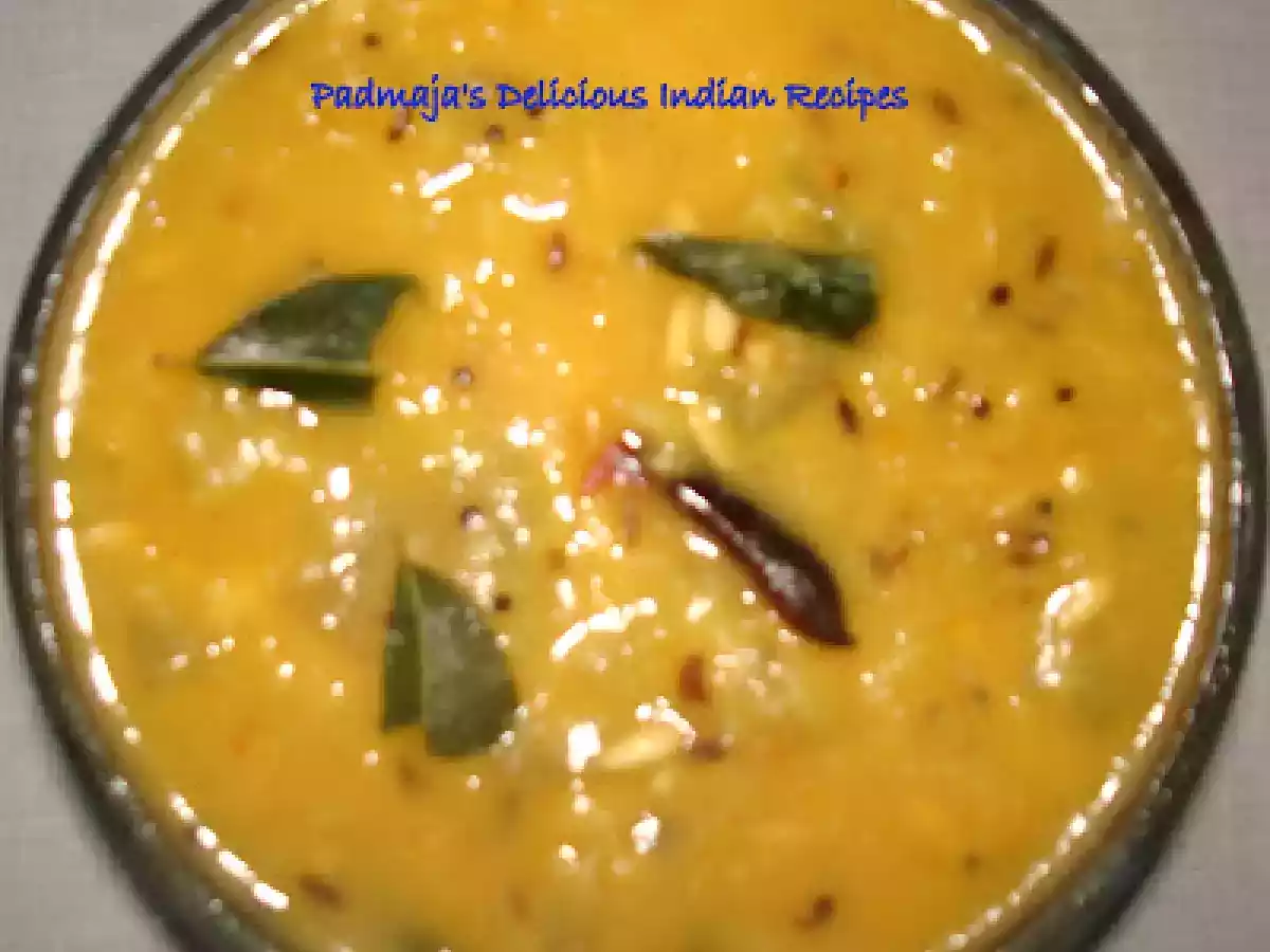 Dosakaya / Indian Yellow Cucumber Dal