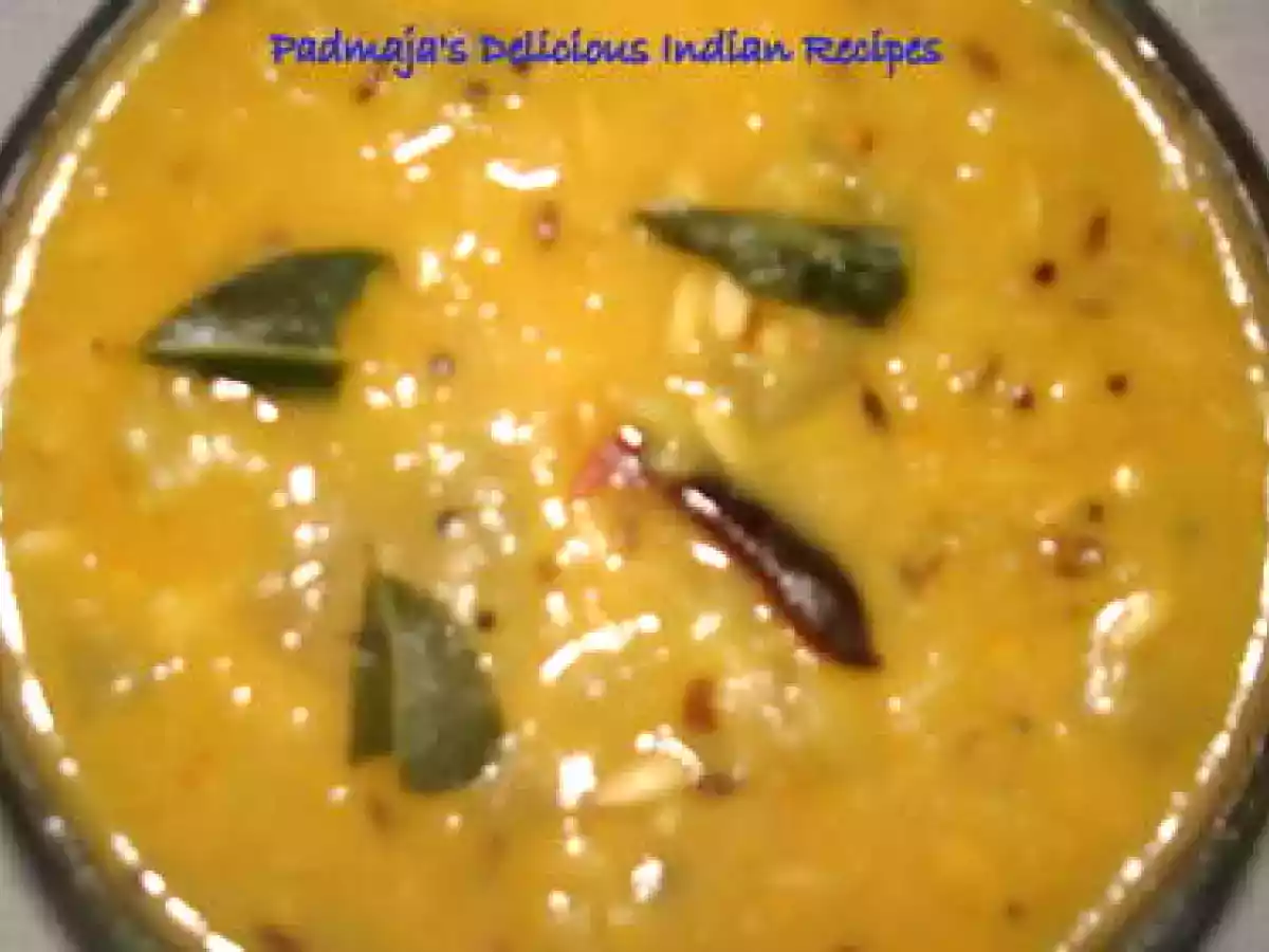 Dosakaya / Indian Yellow Cucumber Dal